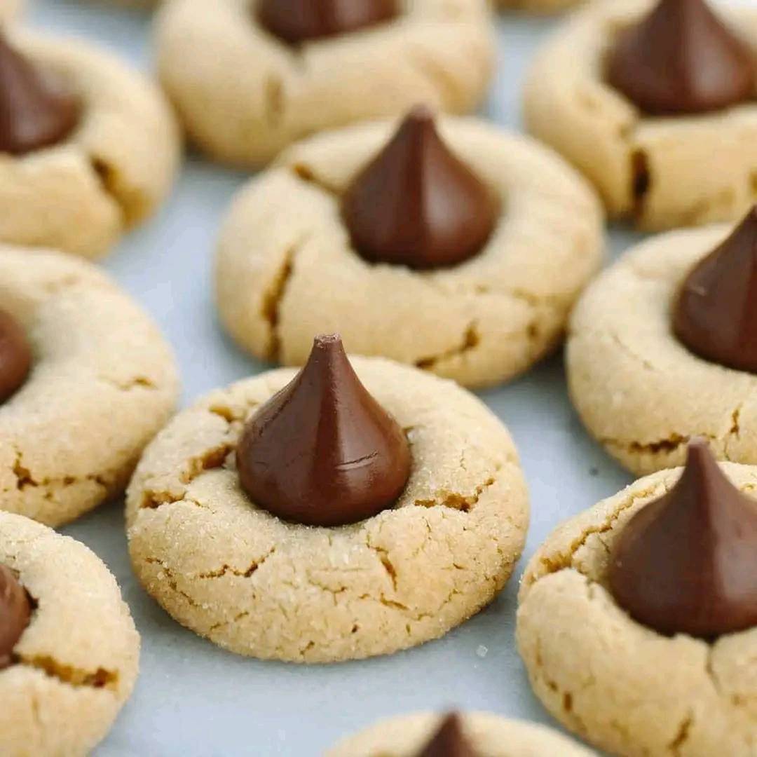 Peanut butter blossoms